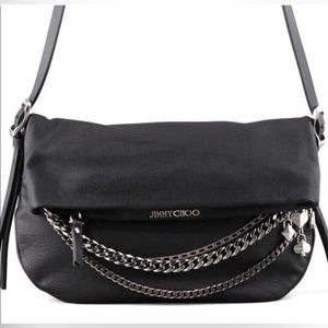 Jimmy Choo Biker Chain Shoulder Bag